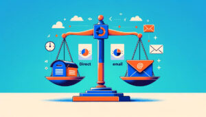 scale balancing direct mail and email for marketing