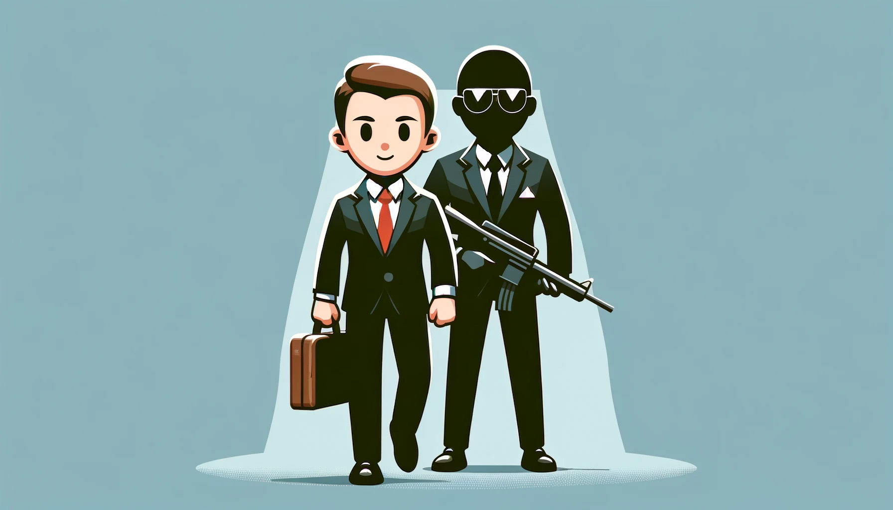 business with bodyguard