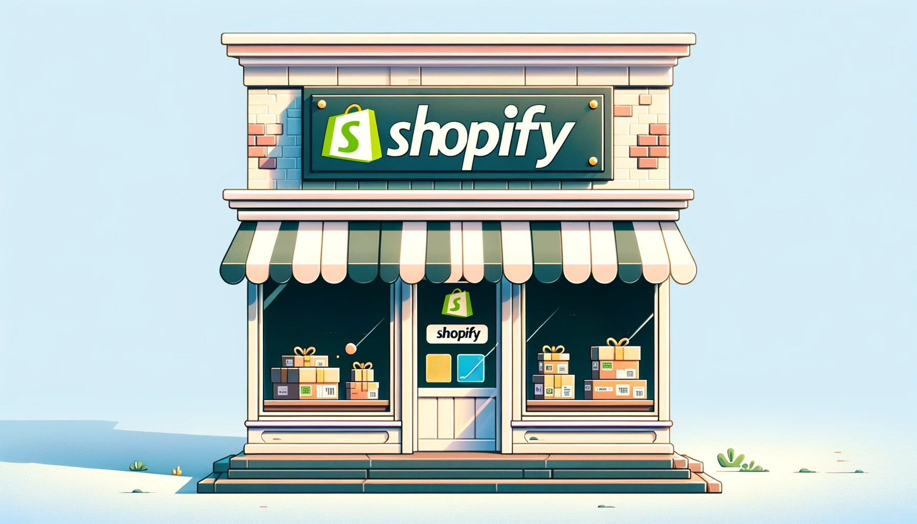 shopify storefront, physical store