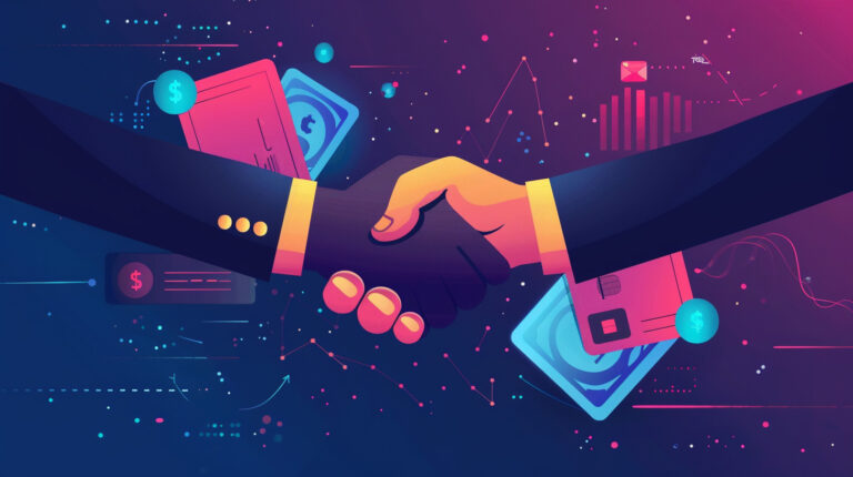 handshake, businessmen, money