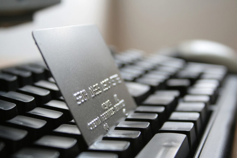 online payment, credit card, keyboard